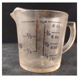 Fire-King 1 cup glass measuring cup Fire-King 1 cup glass measuring cup