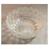 Vintage American Fostoria Glass Candy Bowl Vintage American Fostoria Glass Candy Bowl