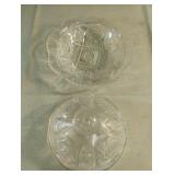 Vintage L.E. Smith glass pressed butter dish Vintage L.E. Smith glass pressed butter dish