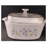 Vintage Corning Ware "Blue Dusk" Casserole Dish