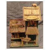 Bass Lake Lodge handle birdhouse 8 x 10