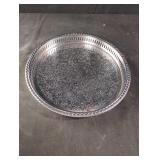 Vintage silver colored platter