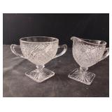 Vintage Anchor Hocking Miss America Footed