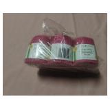 Burlap ribbon-red and pink Burlap ribbon-red and pink