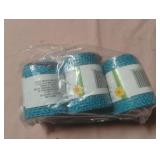 Burlap ribbon-blie Burlap ribbon-blie