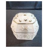 LENOX Trinket Music Box works Classic Jewelry Box LENOX Trinket Music Box works Classic Jewelry Box