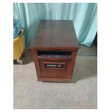 Moveable heater with remote. Works 13.5 x 28 x Moveable heater with remote. Works 13.5 x 28 x