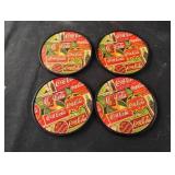 Coca-Cola coasters. Set of 4