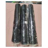 Poly mesh black. 3 rolls. New rools Poly mesh black. 3 rolls. New rools