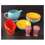 Vintage Harlequin Red Gravy Boat, Harlequin Homer Vintage Harlequin Red Gravy Boat, Harlequin Homer