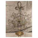 Metal wall sconce 16" tall Metal wall sconce 16" tall