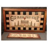 God Bless This Home and Faith wall decor God Bless This Home and Faith wall decor