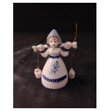 Vintage Dutch milk maid porcelain girl