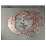 Celestial metal wall hanging Celestial metal wall hanging