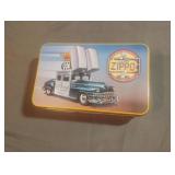 Zippo metal tin can Zippo metal tin can