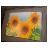 Sunflower placemats. 36 total. 24 are packaged. Sunflower placemats. 36 total. 24 are packaged.