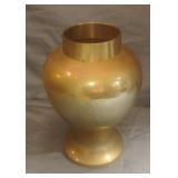 Brass vase. 7" tall Brass vase. 7" tall