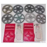 (2) Vintage Realistic Reel to Reel Recording Tape