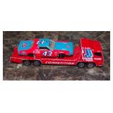 Vintage Richard Petty Racing Team Hauler w/ Car