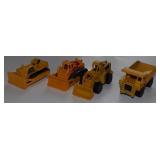 (4) Vintage Hot Wheels Construction Toys -