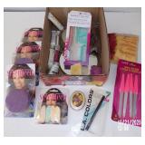 Lot of NEW Make-up Sponges, Nail Files, Grooming