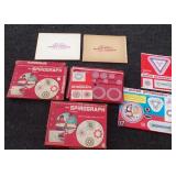 Vintage Spirograph Game Lot w/ Refill Kit by