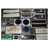 Car Auto Dealer Thermal Decal Sticker Emblem Lot