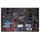 Lot of NOS Dealer Keychains - Ford, Nissan,