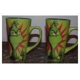(2) How the Grinch Stole Christmas 6" Tall Coffee