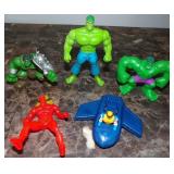 Incredible Hulk, Wolverine, Human Torch Action