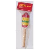 NEW Vintage Wooden Ball & Cup Toy