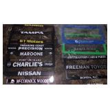 Lot of License Plate Frames for Car or Truck -