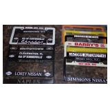 Lot of License Plate Frames for Car or Truck -