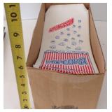 Huge Lot of Paper Popcorn Bags - Box is Full and