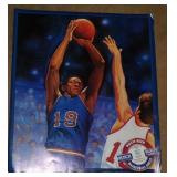 Vintage 1990 Willis Reed Store Display Busch Beer