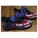 NEW American Flag MAGA Donald Trump Shoes Size 43