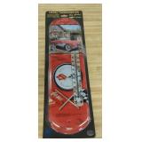 Chevrolet Chevy Corvette Metal Thermometer