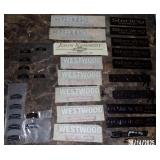 Car Auto Dealer Thermal Decal Sticker Emblem Lot