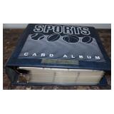 Vintage Sports Card Album Full of Baseball