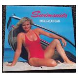 Vintage 1986 Swimsuits Calendar - Hard to Find