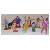 Lot of Pocahontas Action Figures - John Smith,