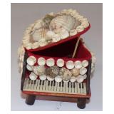 Vintage Marsco Sea Shell Grand Piano Jewelry