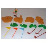 Vintage Wilton Sports Cookie Cutters & Basketball