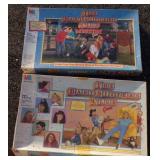 (2) Vintage The Baby Sitters Club Mystery Board