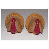 Vintage Turkey Salt and Pepper Shakers