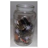 Vintage Lot of Keys in Glass Jar