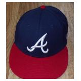 NEW Atlanta Braves MLB Fitted Baseball Hat Cap
