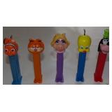 Pez Dispensers Including Garfield, Tweety, Miss