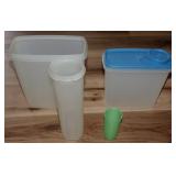 Tupperware Storage Container Lot w/ Green