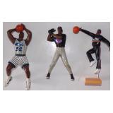 (3) Toy Action Figures - Michael Jordan Baseball,